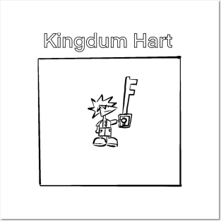 Kingdum Hart Posters and Art